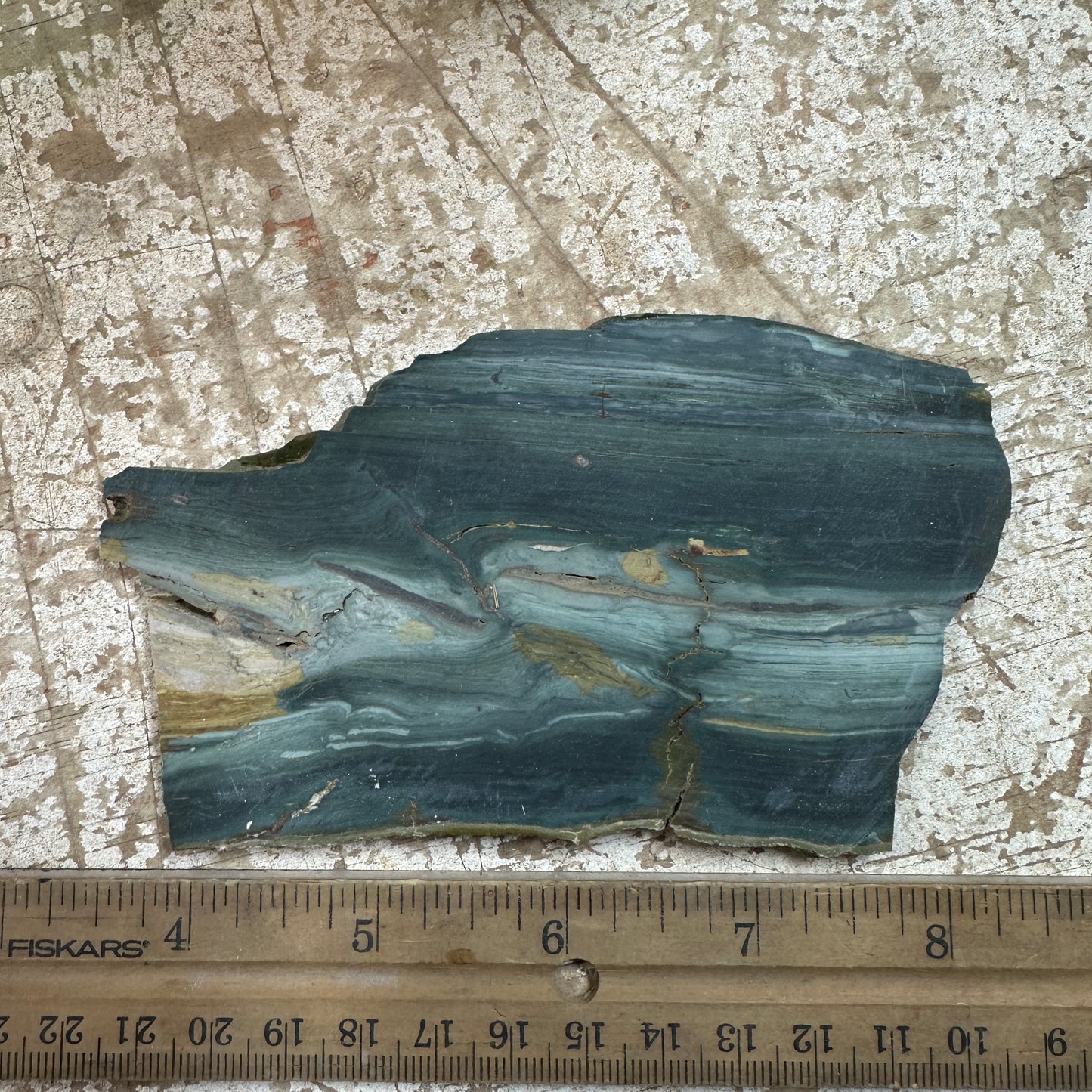 GARY GREEN JASPER Slab - 94 grams