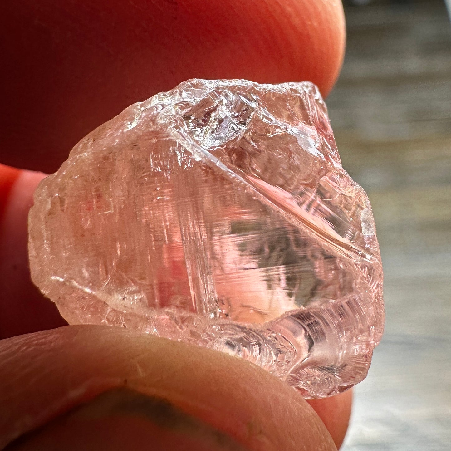 40.18ct PINK TOPAZ Facet Rough