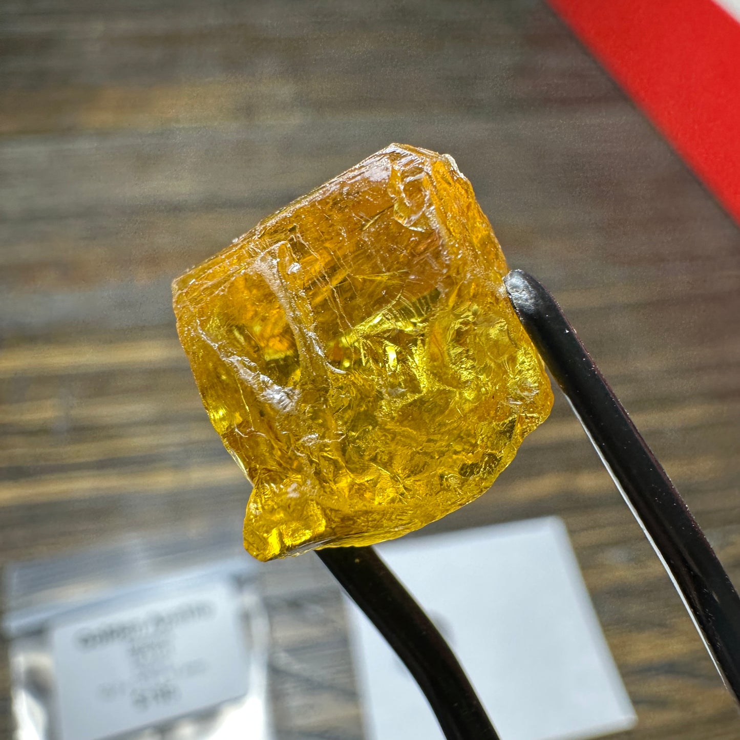 19.51ct GOLDEN APATITE Facet Rough