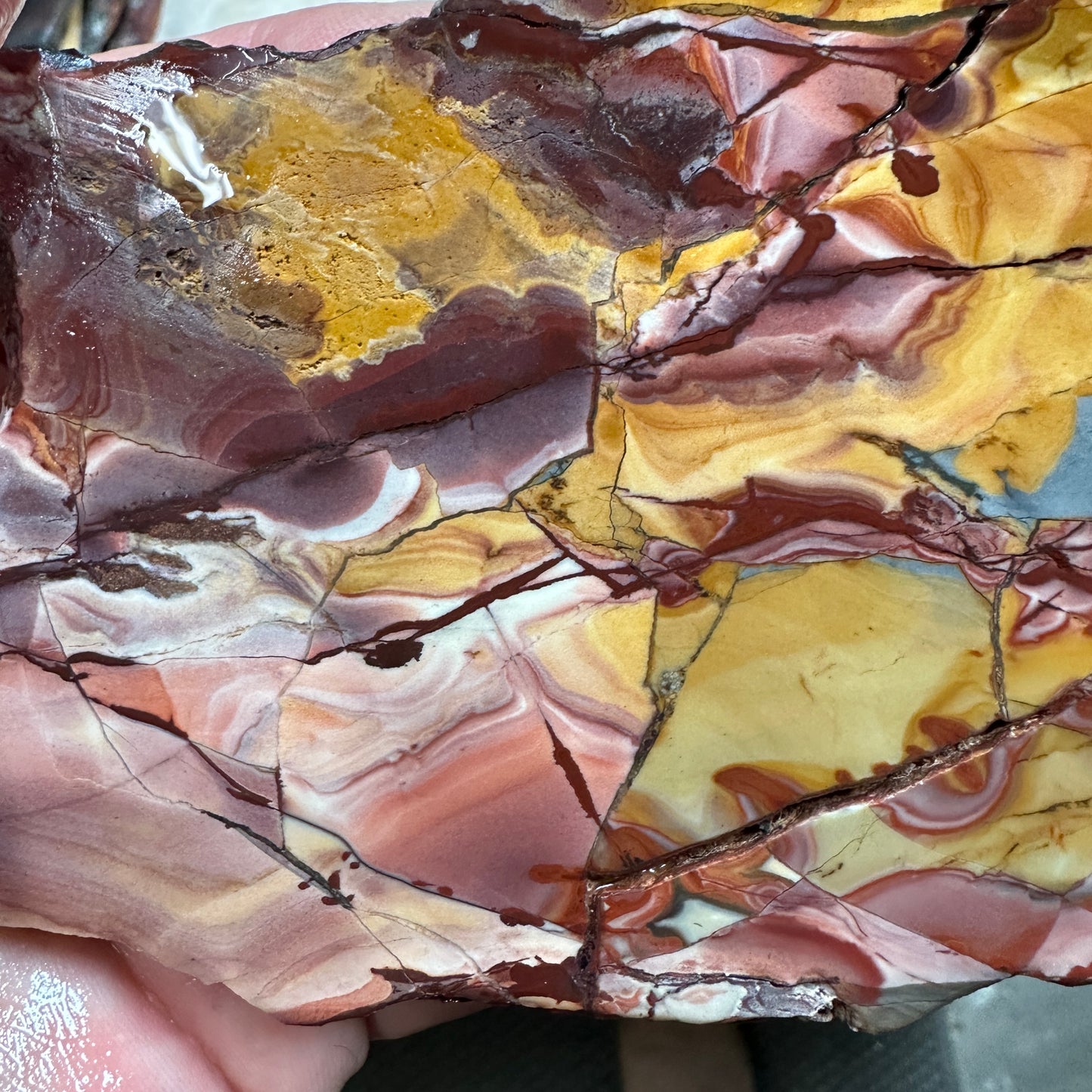 MESCALERO JASPER Slab - 179 grams