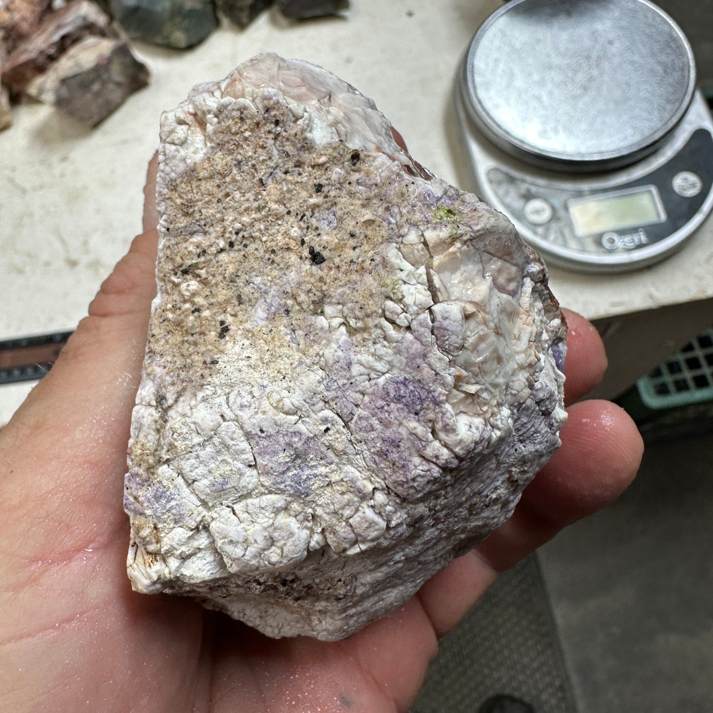 TIFFANY STONE Faced Rough - 1.08 Pounds