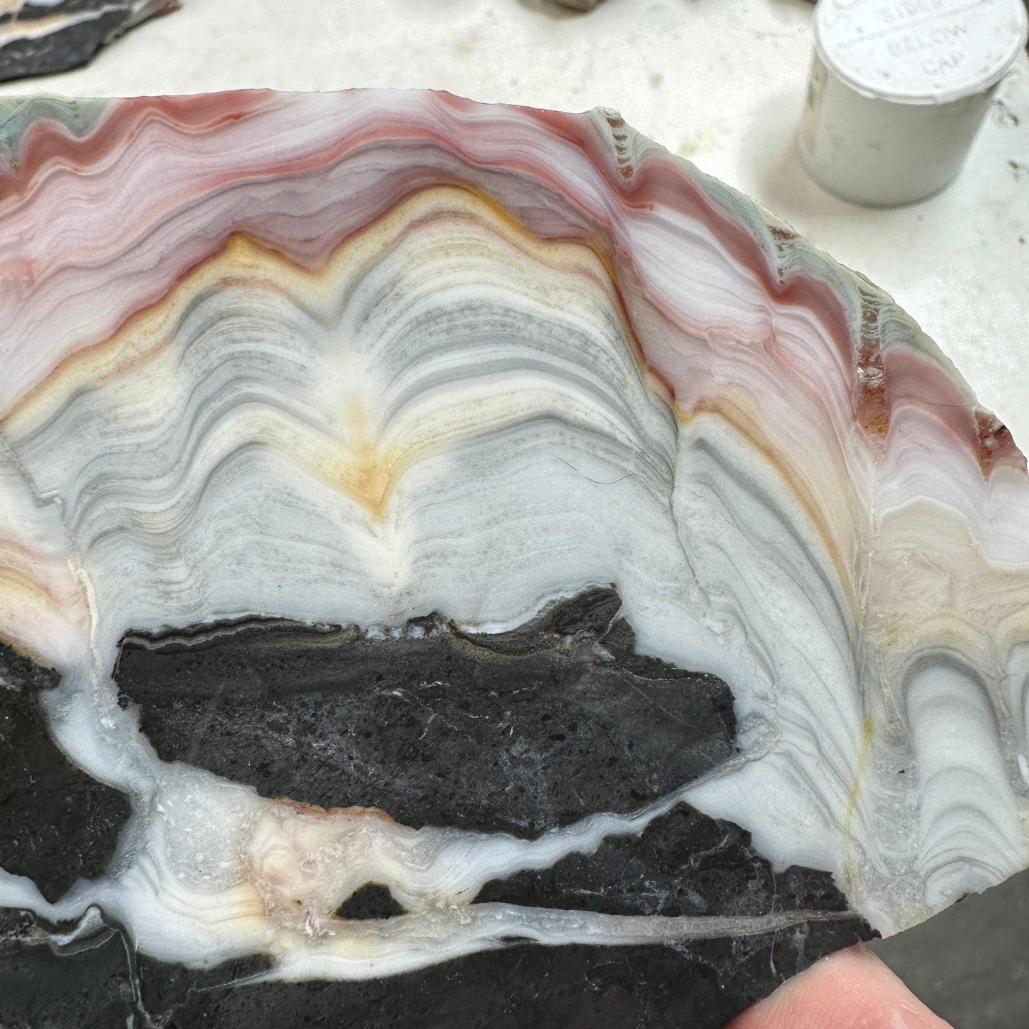 WINDY MOUNTAIN AGATE Slab - 253 grams