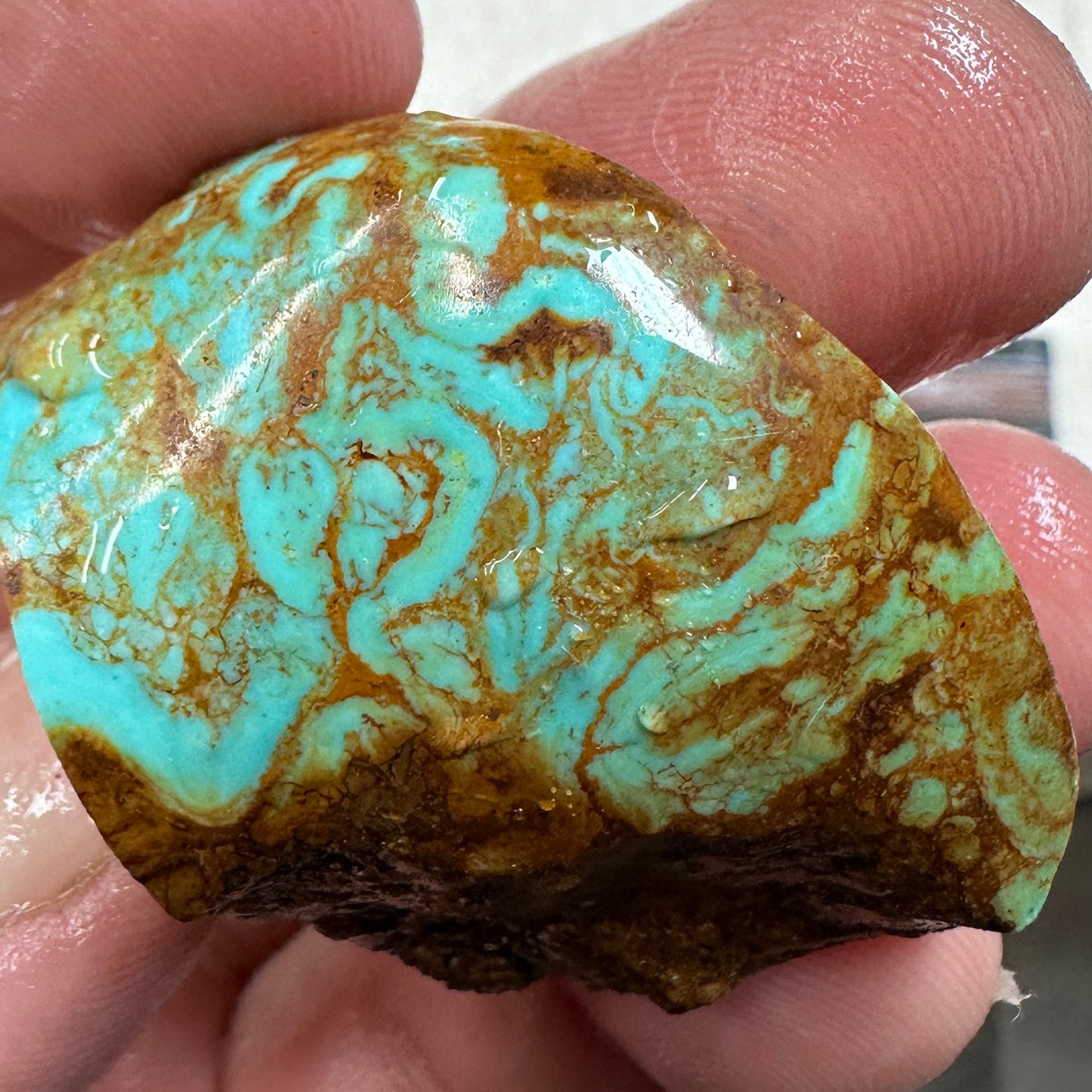 KINGMAN CEREMONIAL Turquoise rough - 59.8 grams