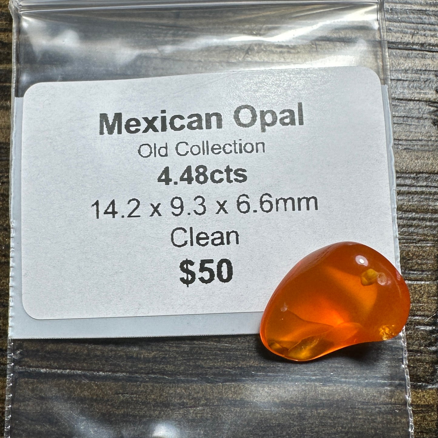 4.48ct MEXICAN OPAL Facet Rough