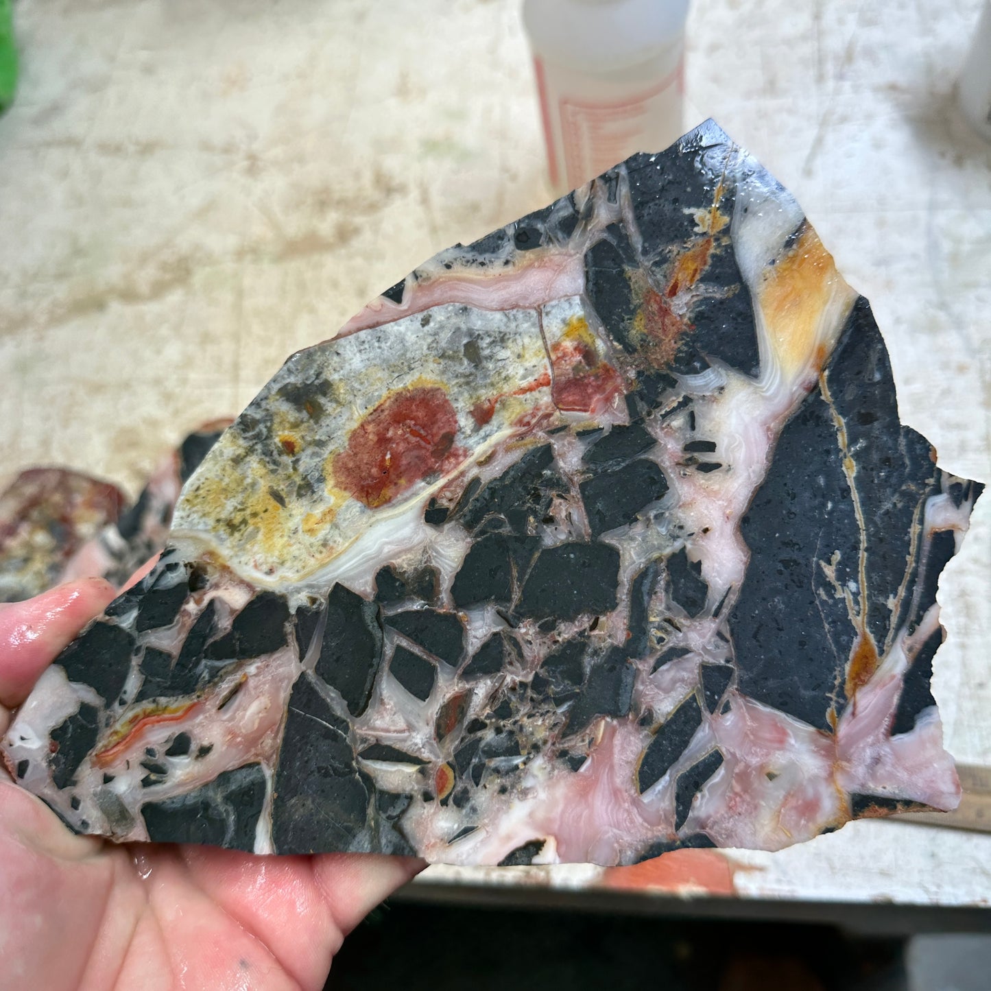 WINDY MOUNTAIN JASPER Slab - 428 grams