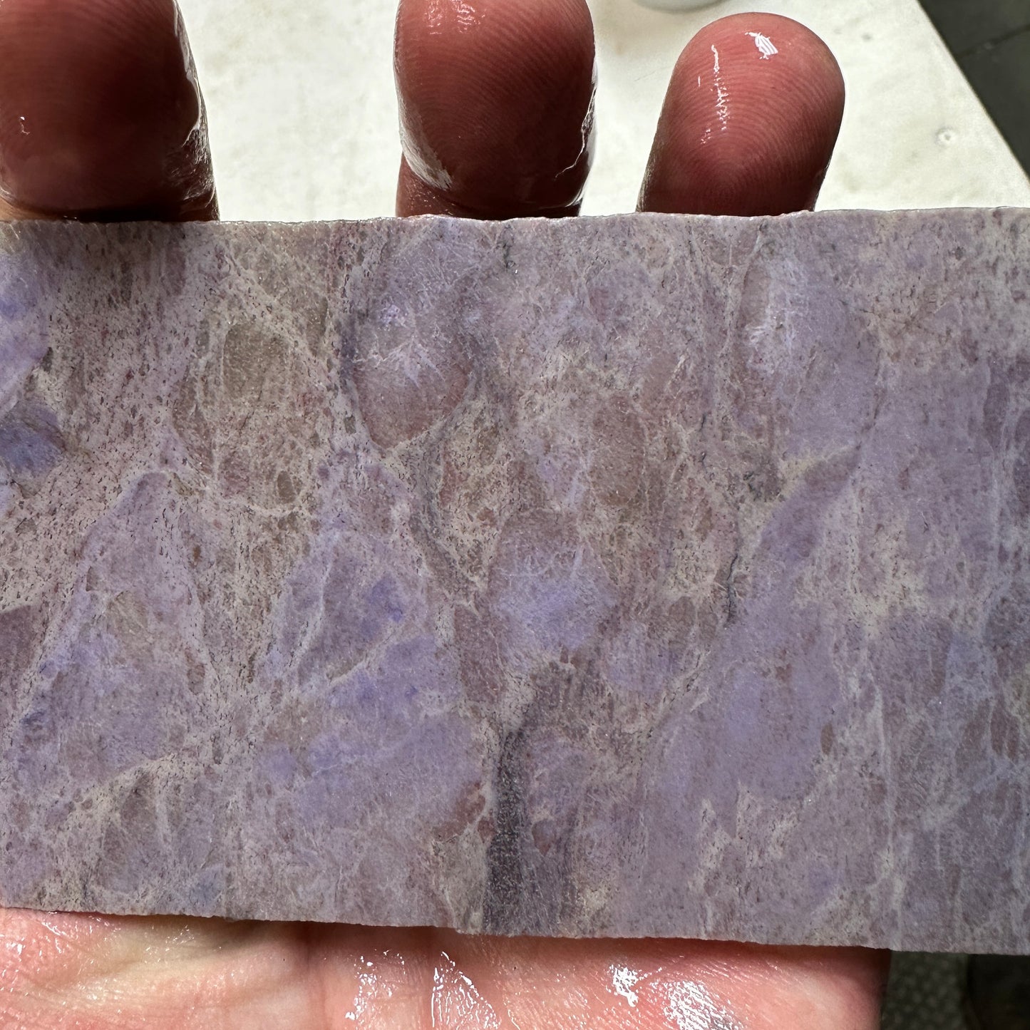 Turkish PURPLE JADE Slab - 173 grams