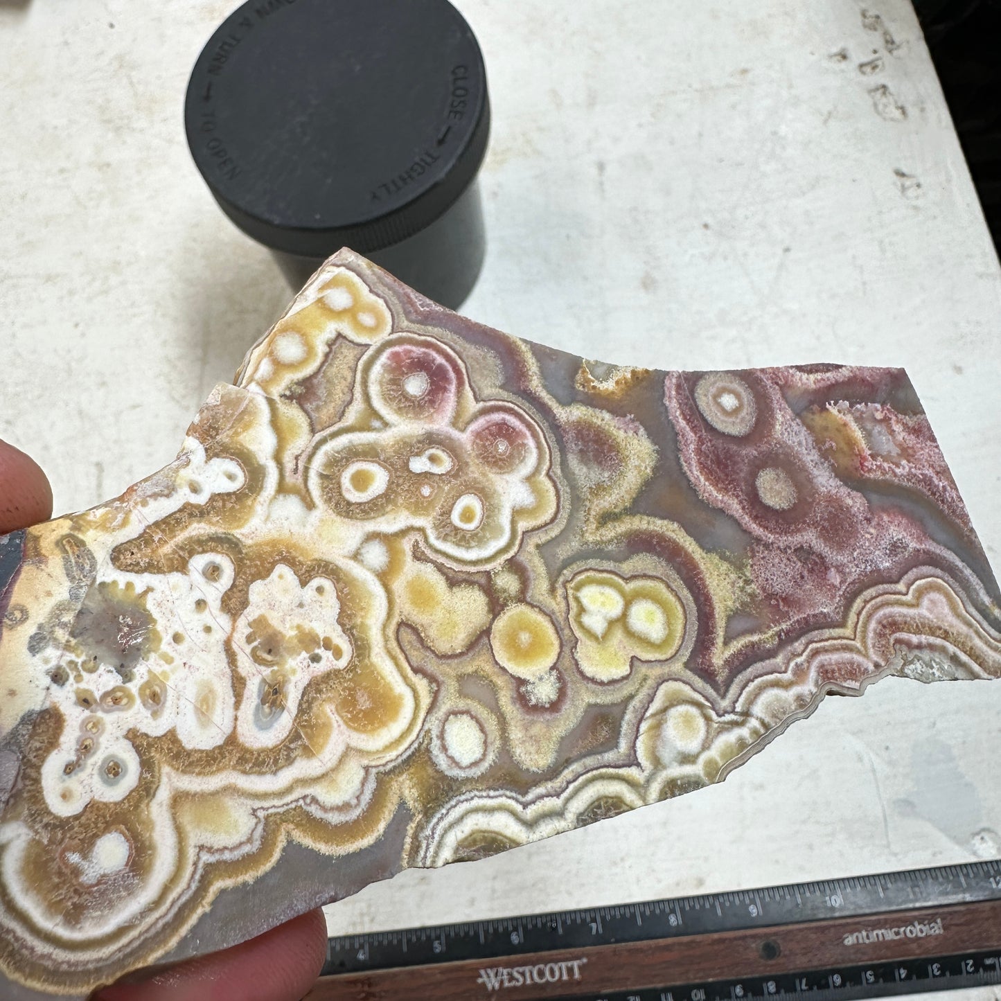 CRAZY LACE AGATE Slab - 165 grams