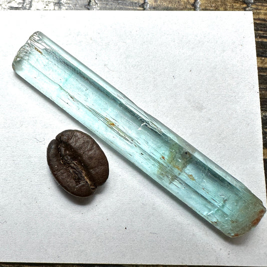 24.41ct VANADIUM BERYL Facet Rough