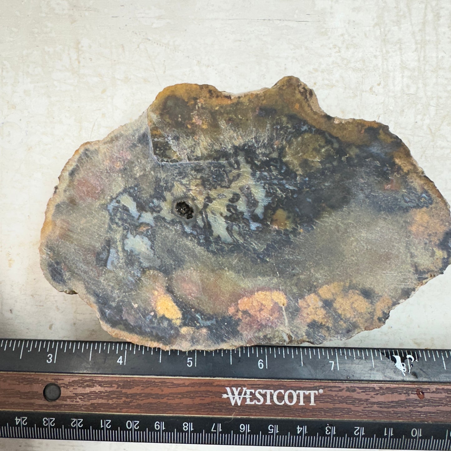 EAST TIMOR AGATE Faced Rough - 1.97 Pounds