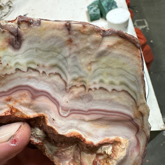 WINDY MOUNTAIN AGATE Rough - 1.69 Pounds