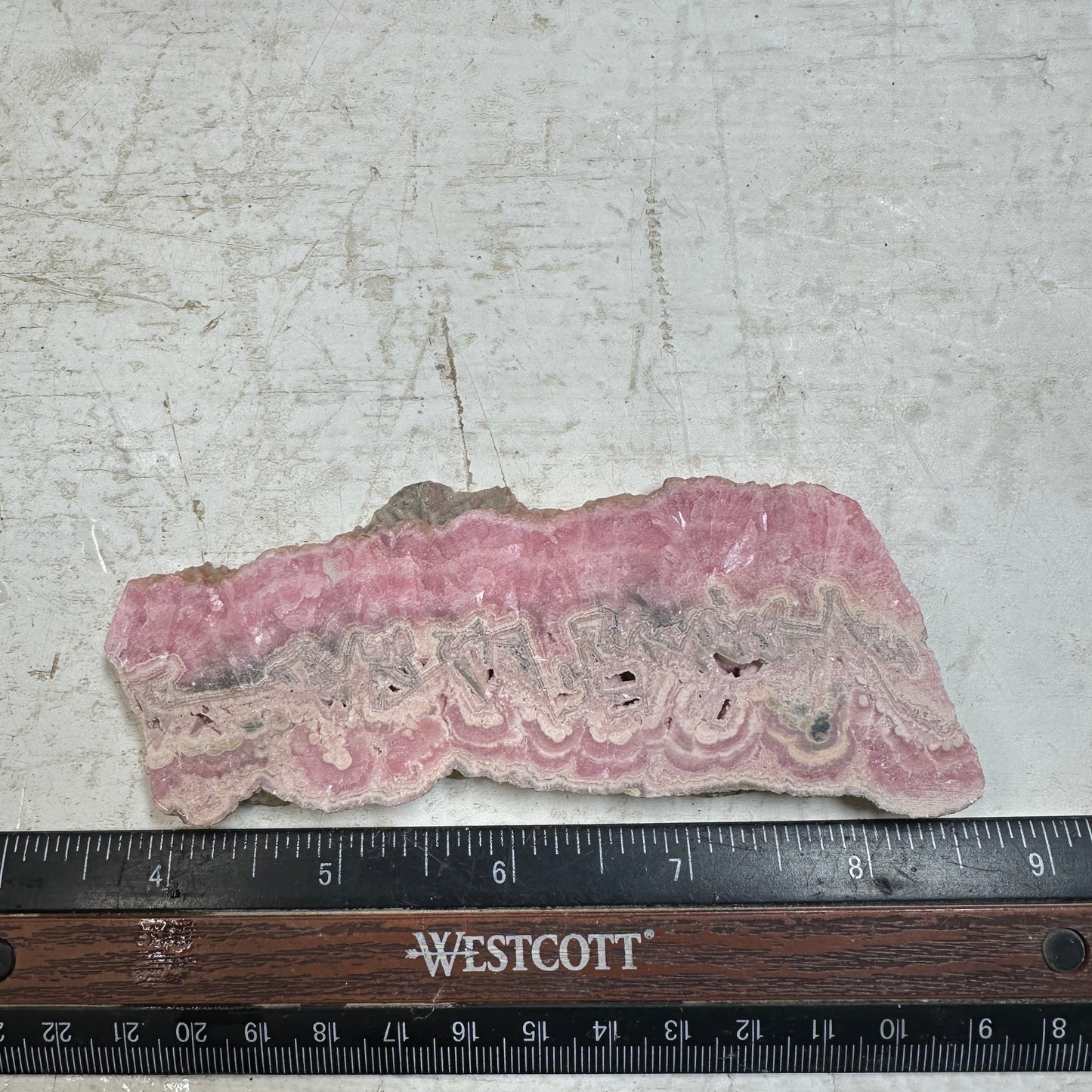 Argentina RHODOCHROSITE Slab - 112 grams