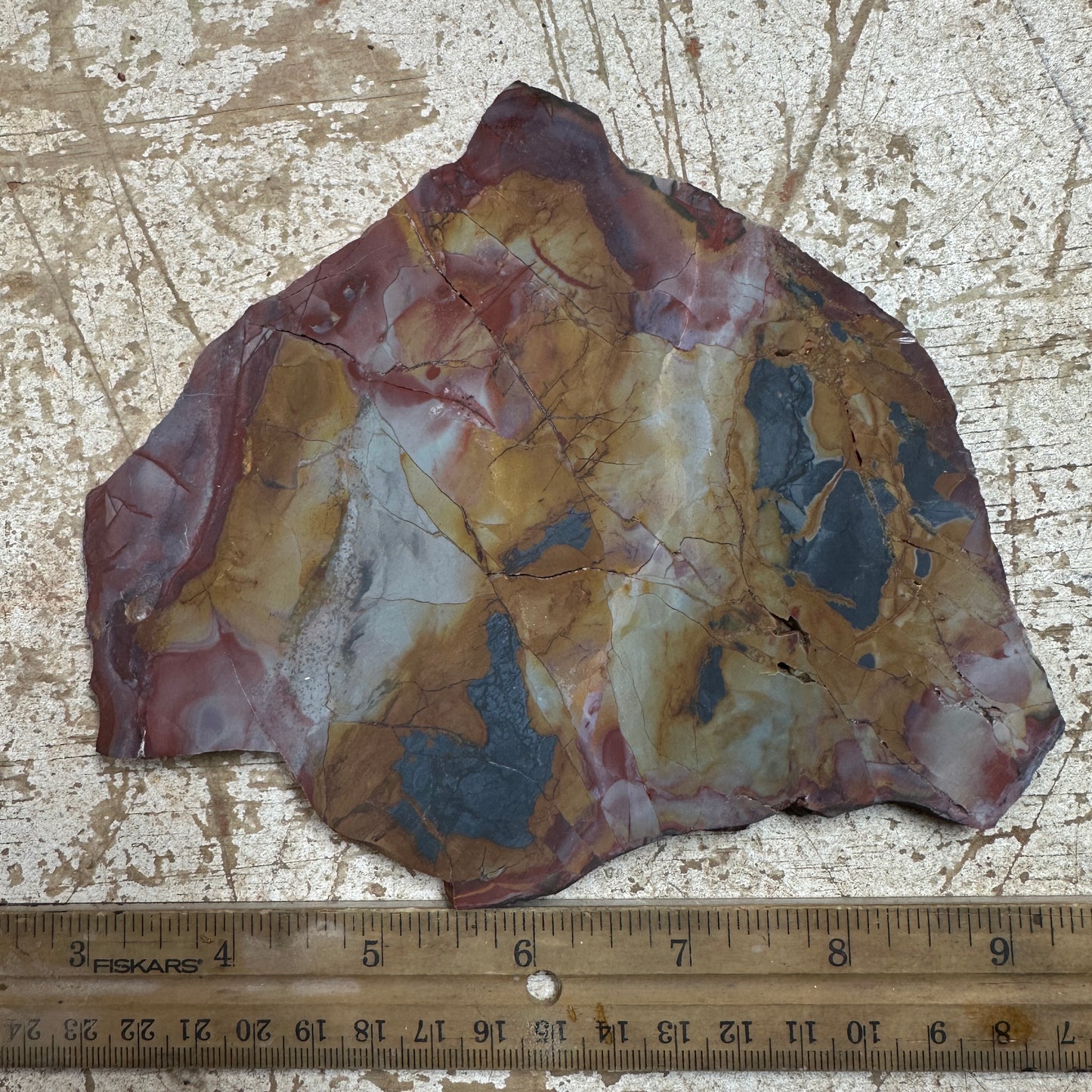 MESCALERO JASPER Slab - 242 grams