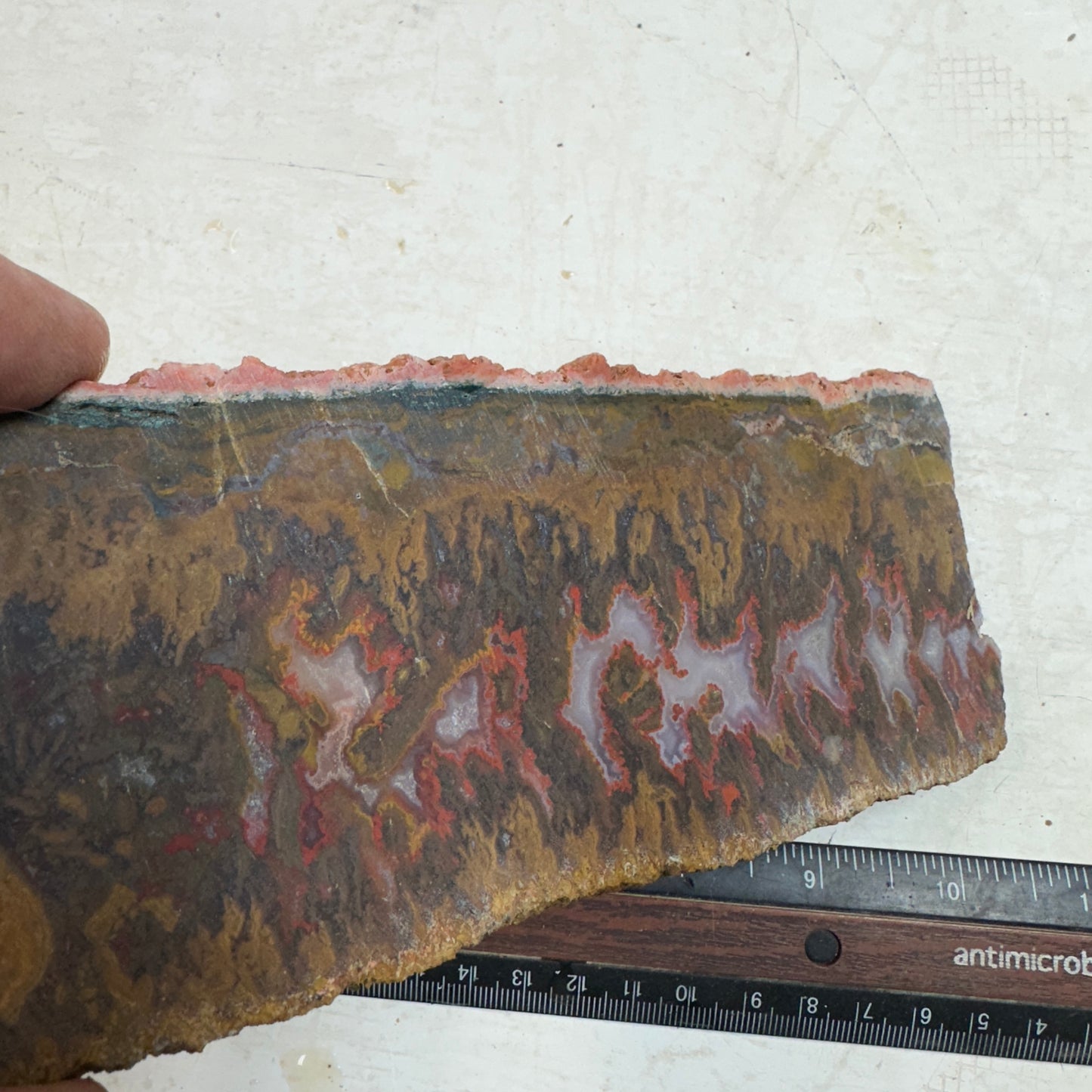 MOROCCAN SEAM AGATE Slab - 279 grams