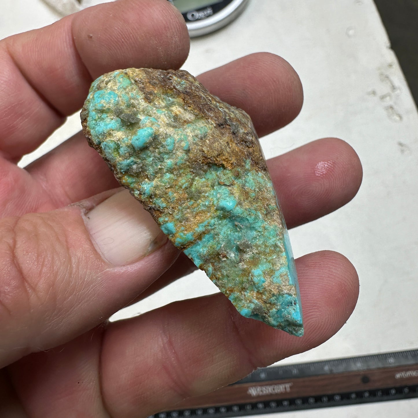 RISING PHOENIX Turquoise rough - 46 grams