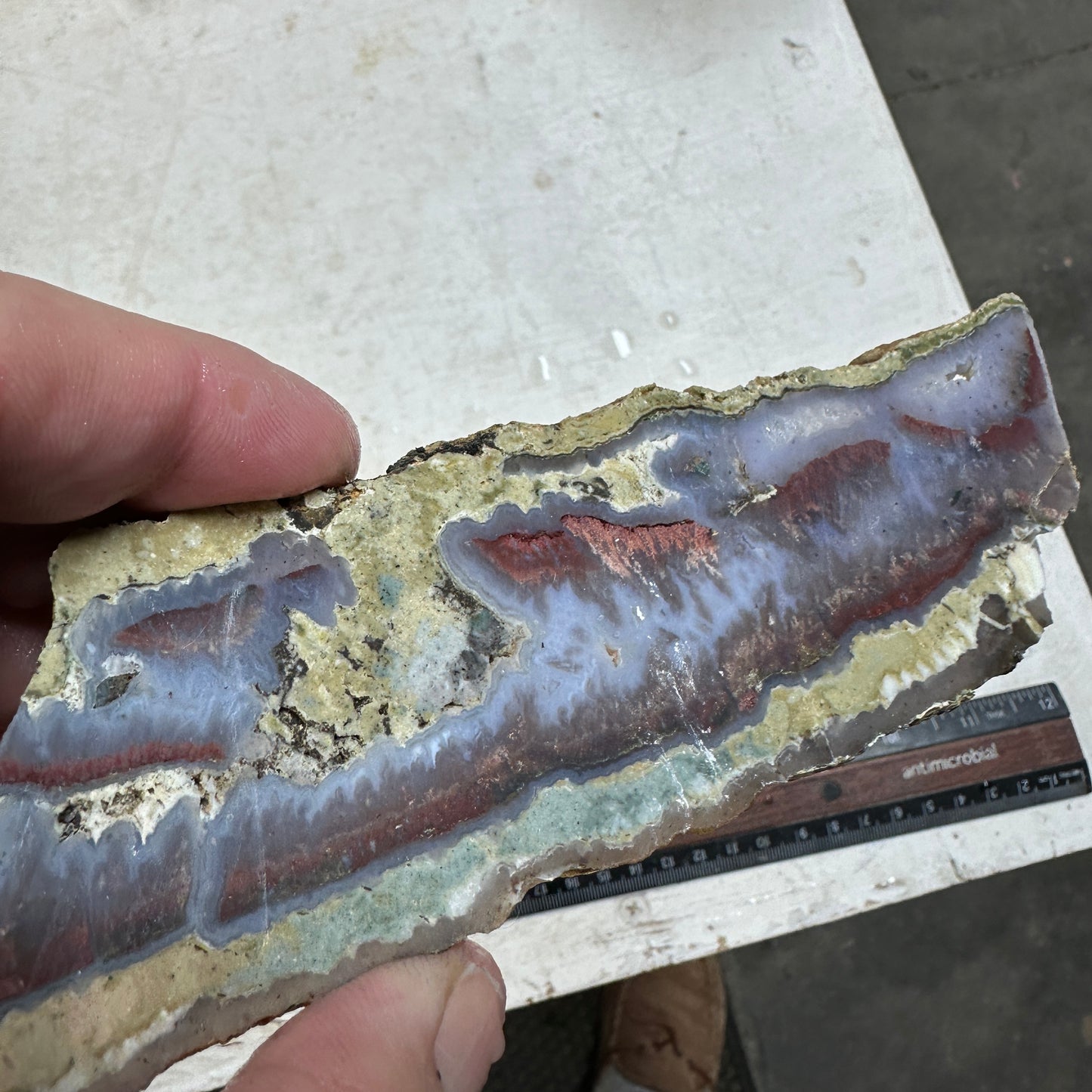 ECHO RIDGE AGATE Slab - 120 grams
