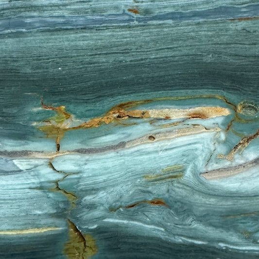 GARY GREEN JASPER Slab - 94 grams