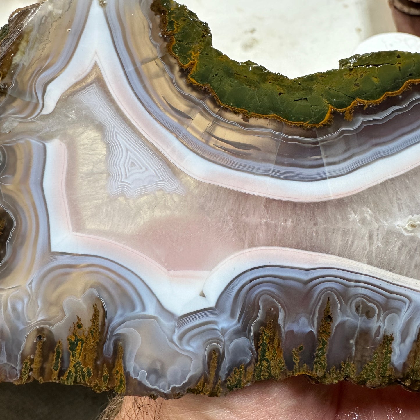 MOROCCAN KERROUCHEN AGATE Slab - 160 grams