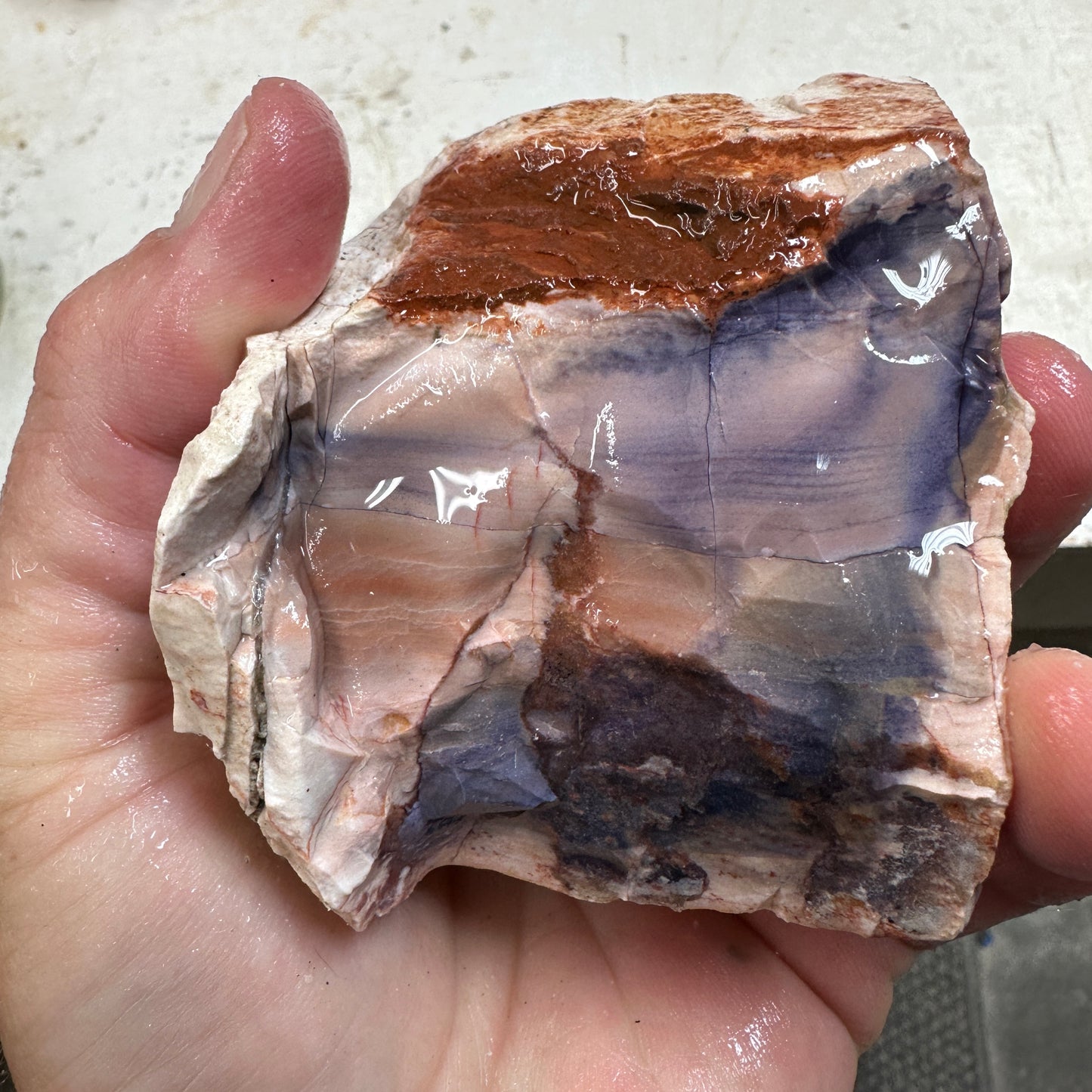 TIFFANY STONE Rough - 1.53 Pounds