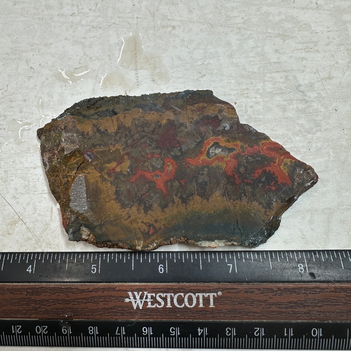 MOROCCAN SEAM AGATE Slab - 94 grams