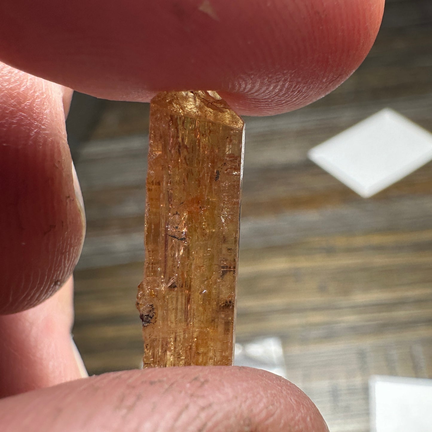 13.25ct IMPERIAL TOPAZ Facet Rough