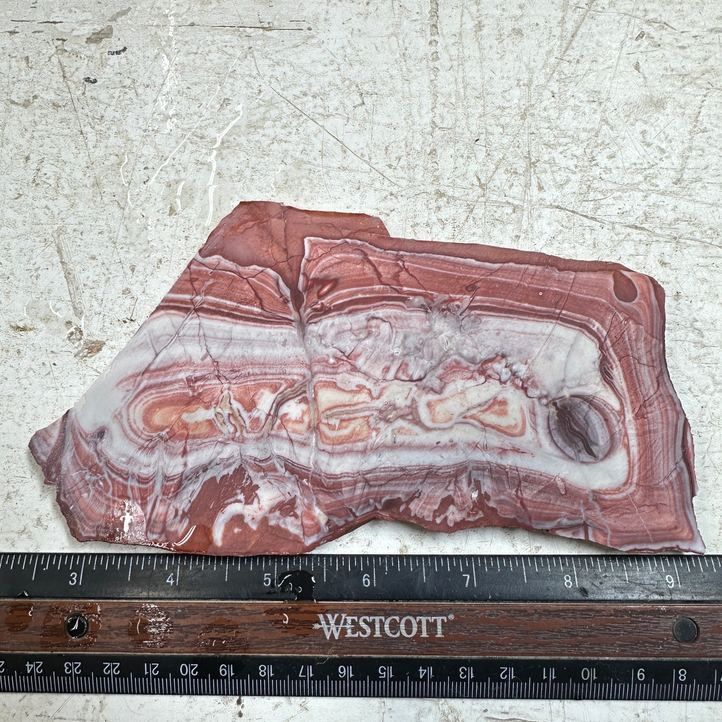 WINDY MOUNTAIN JASPER Slab - 211 grams