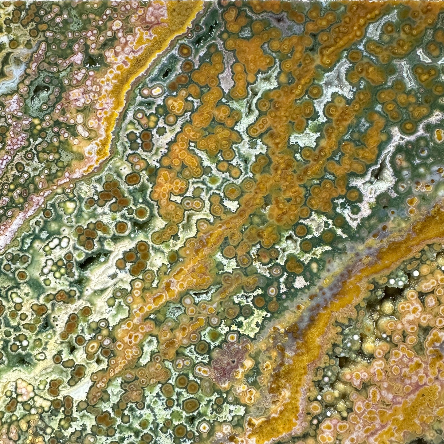 RIVER JASPER Slab - 382 grams