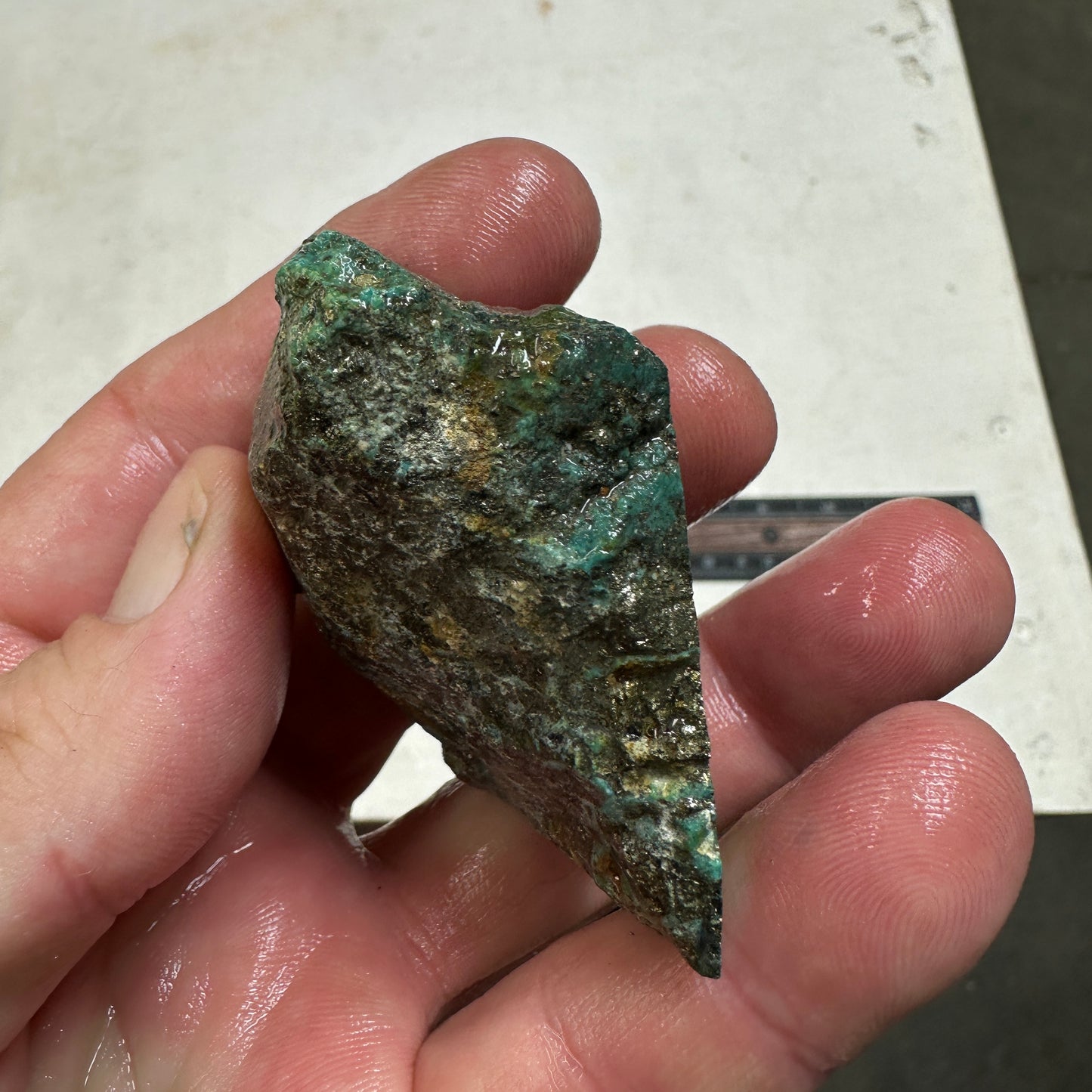 MORENCI2 Turquoise rough - 151 grams