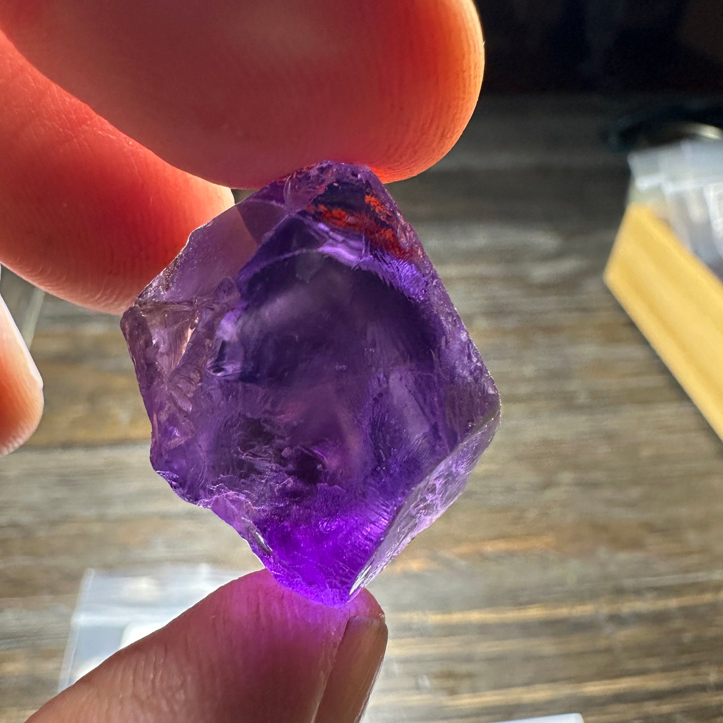 112.0ct Brazilian AMETHYST QUARTZ Facet Rough
