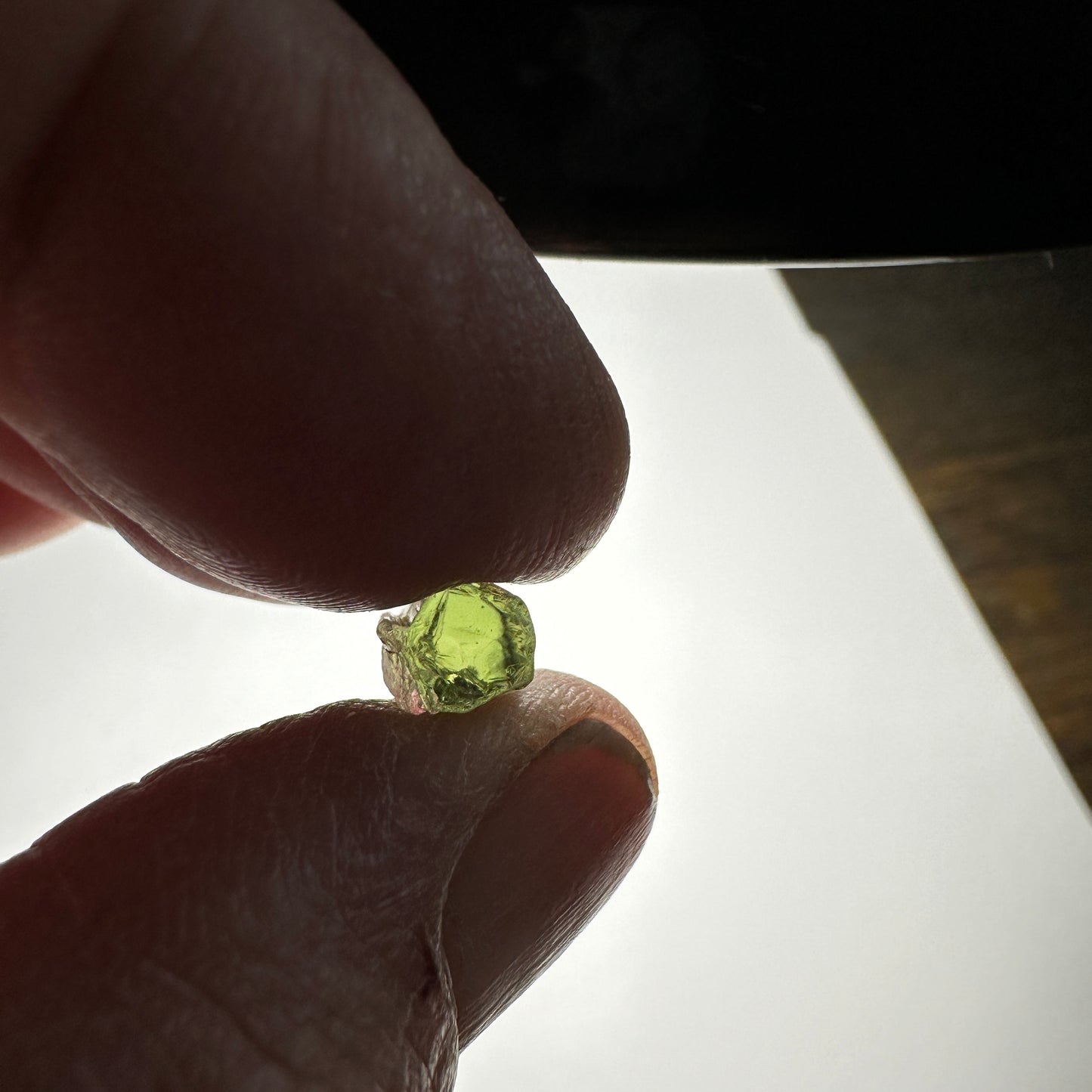 5.88ct GREEN TOURMALINE Facet Rough