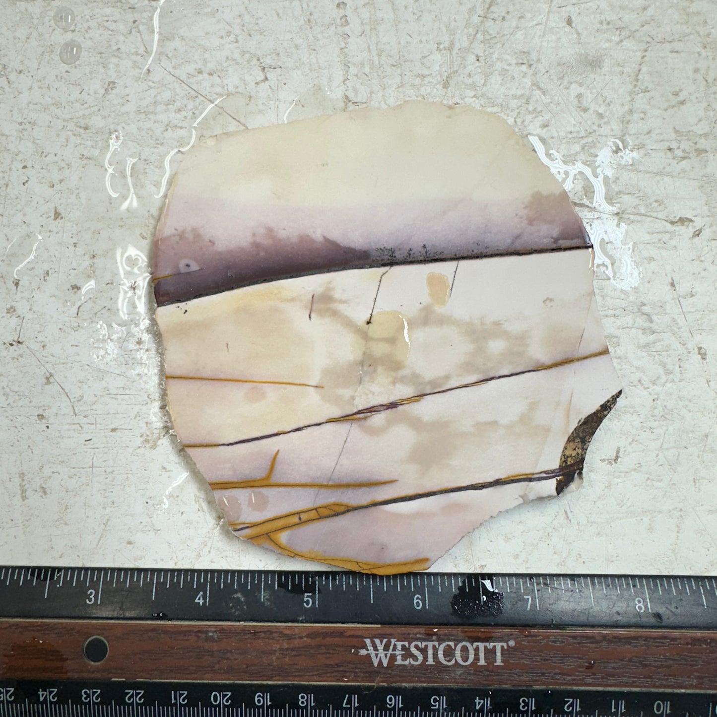 PASTEL MOOKAITE Slab - 122 grams