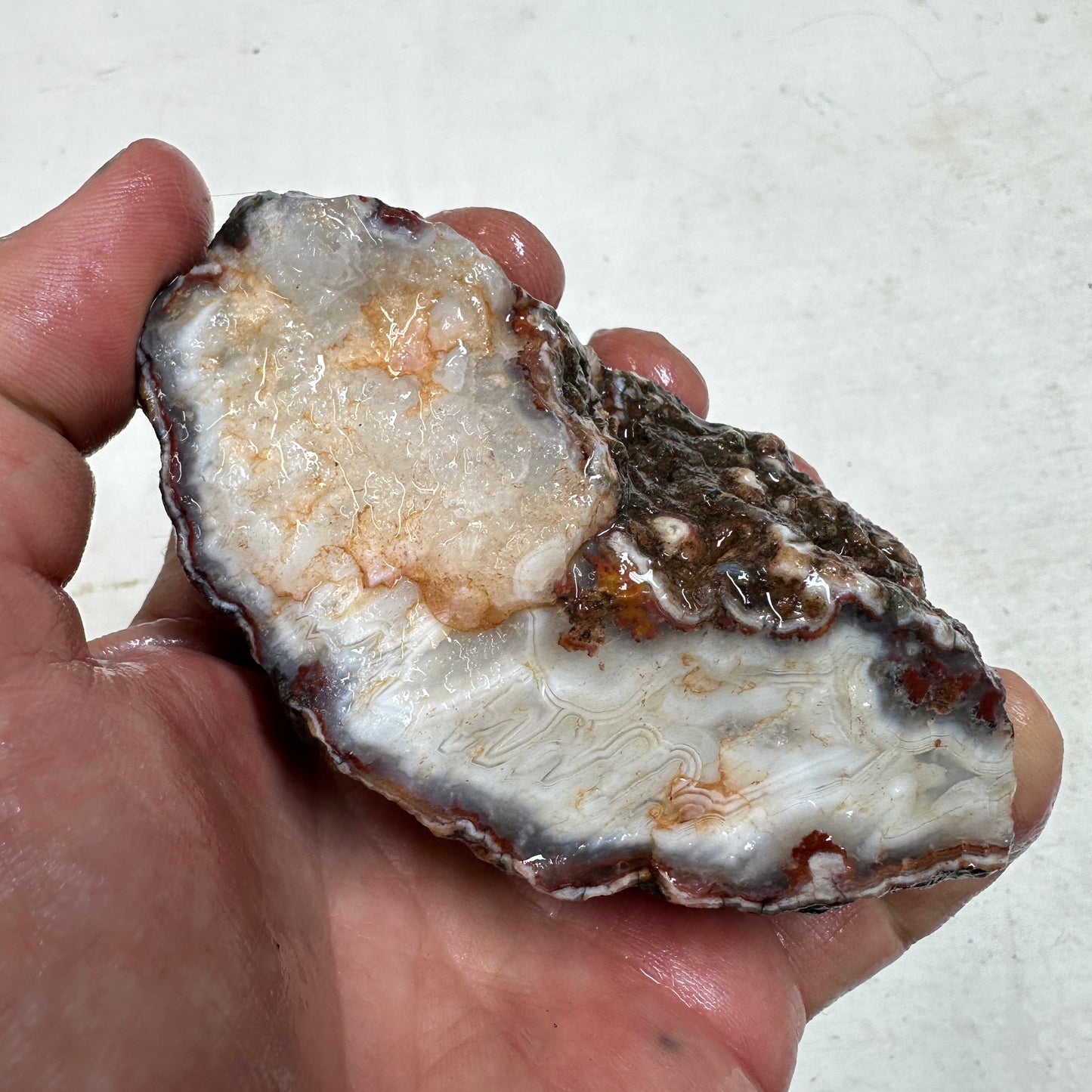 MOROCCAN AGATE Rough - 1.01 Pounds