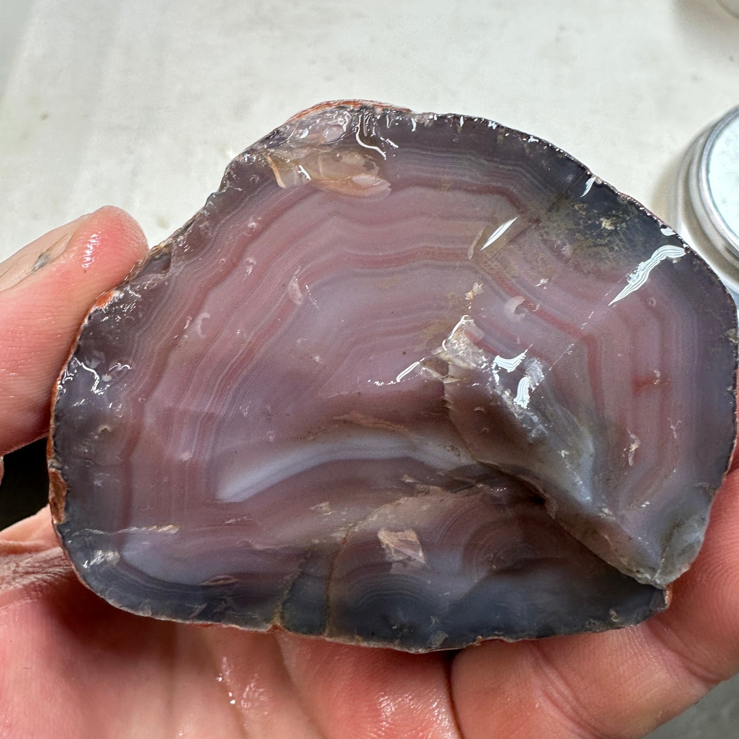 SWAZI ROSE AGATE Rough - 1.15 Pounds