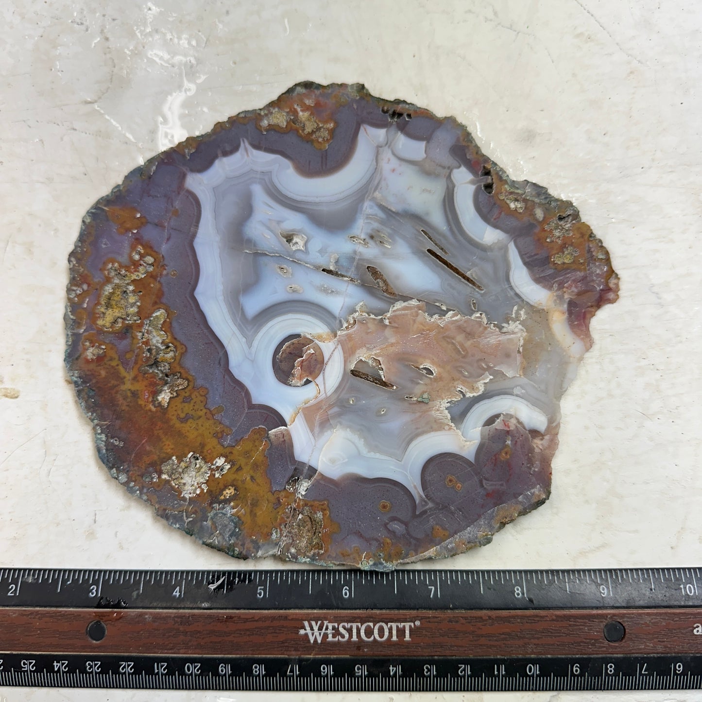 MOROCCAN AGATE Slab - 329 grams