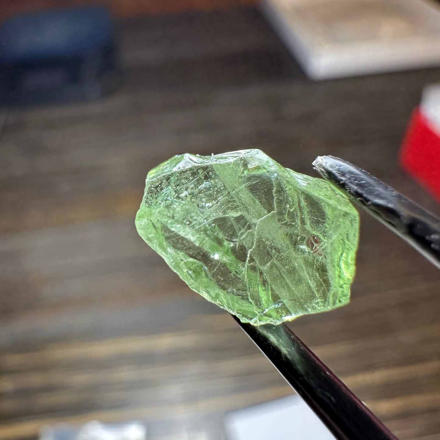 5.34ct GREEN DRAGON GARNET Facet Rough