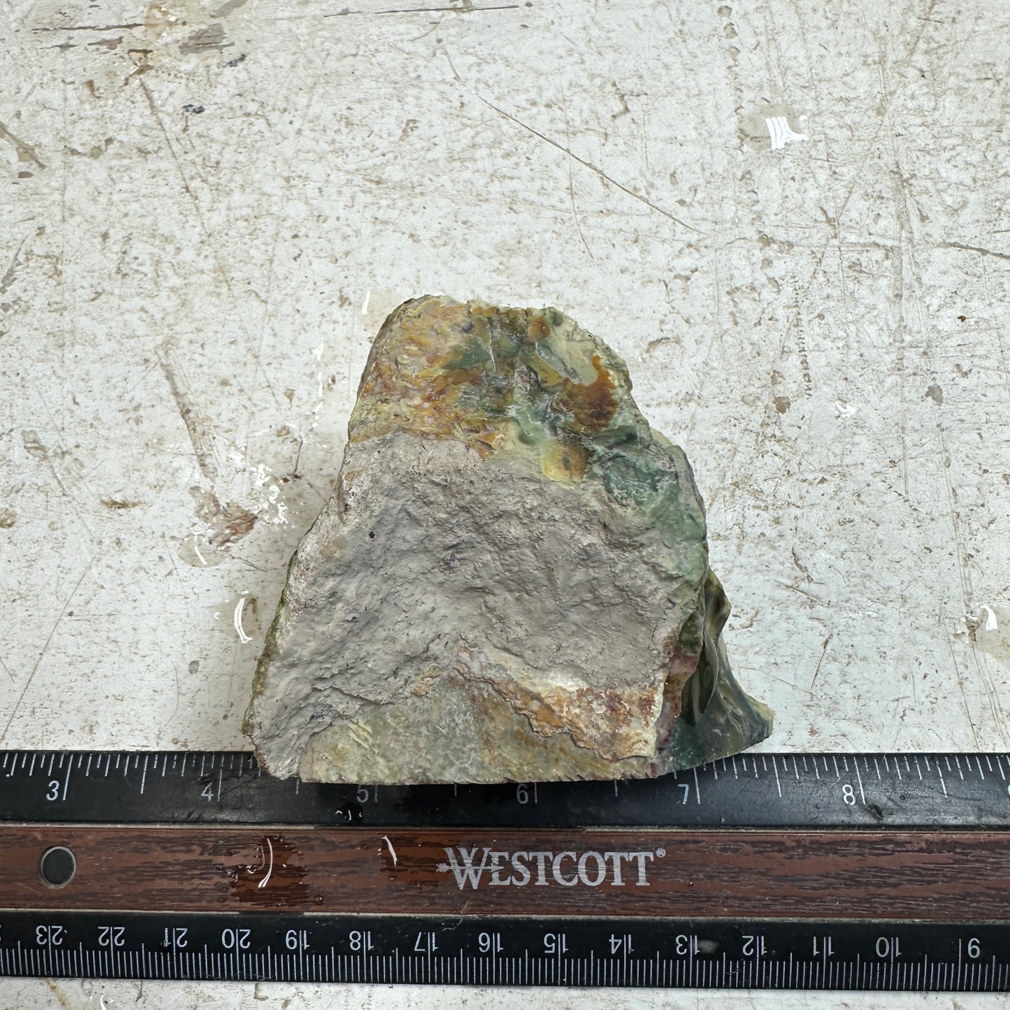 MORRISONITE JASPER Faced Rough - 0.60 Pounds