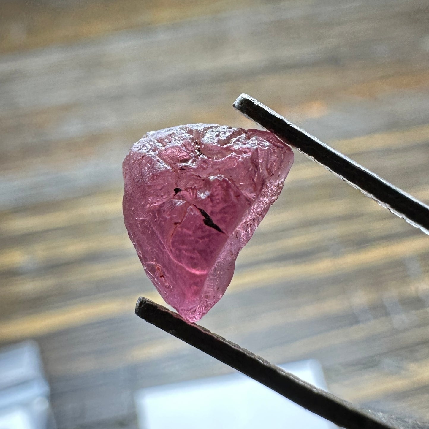 4.50ct MALAYA GARNET Facet Rough