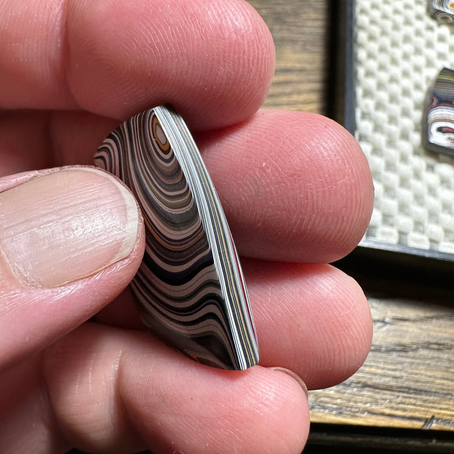 Jeep Fordite cabochon