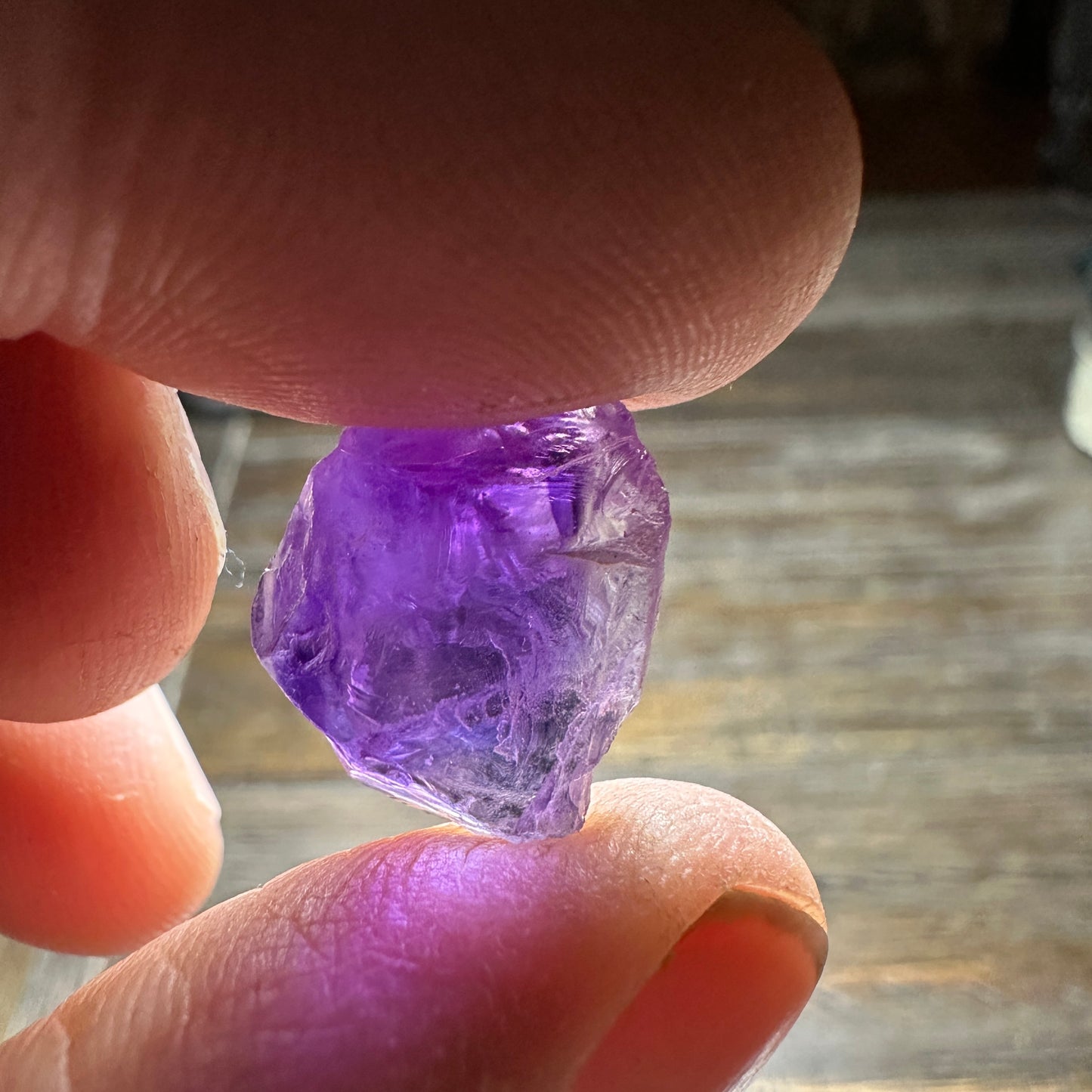 17.4ct RWANDAN AMETHYST QUARTZ Facet Rough