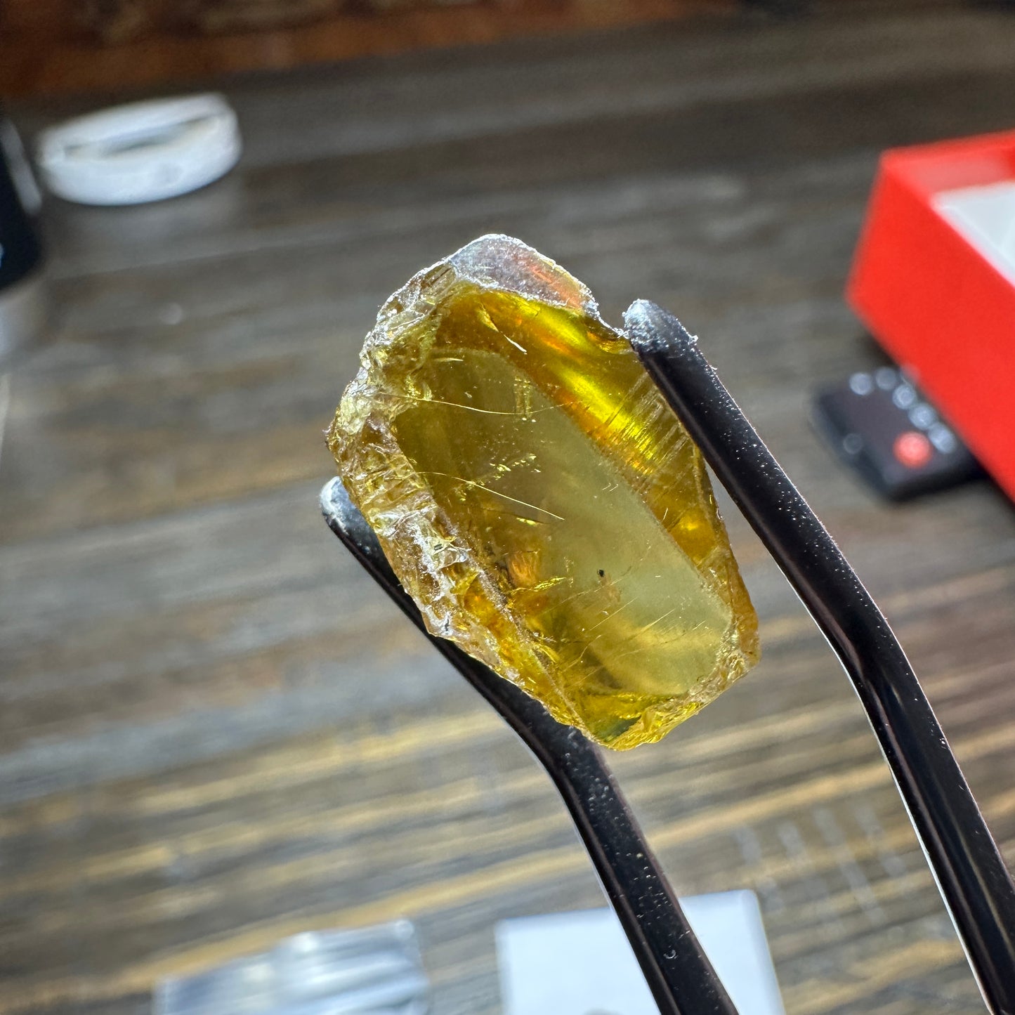 13.26ct SPHENE Facet Rough