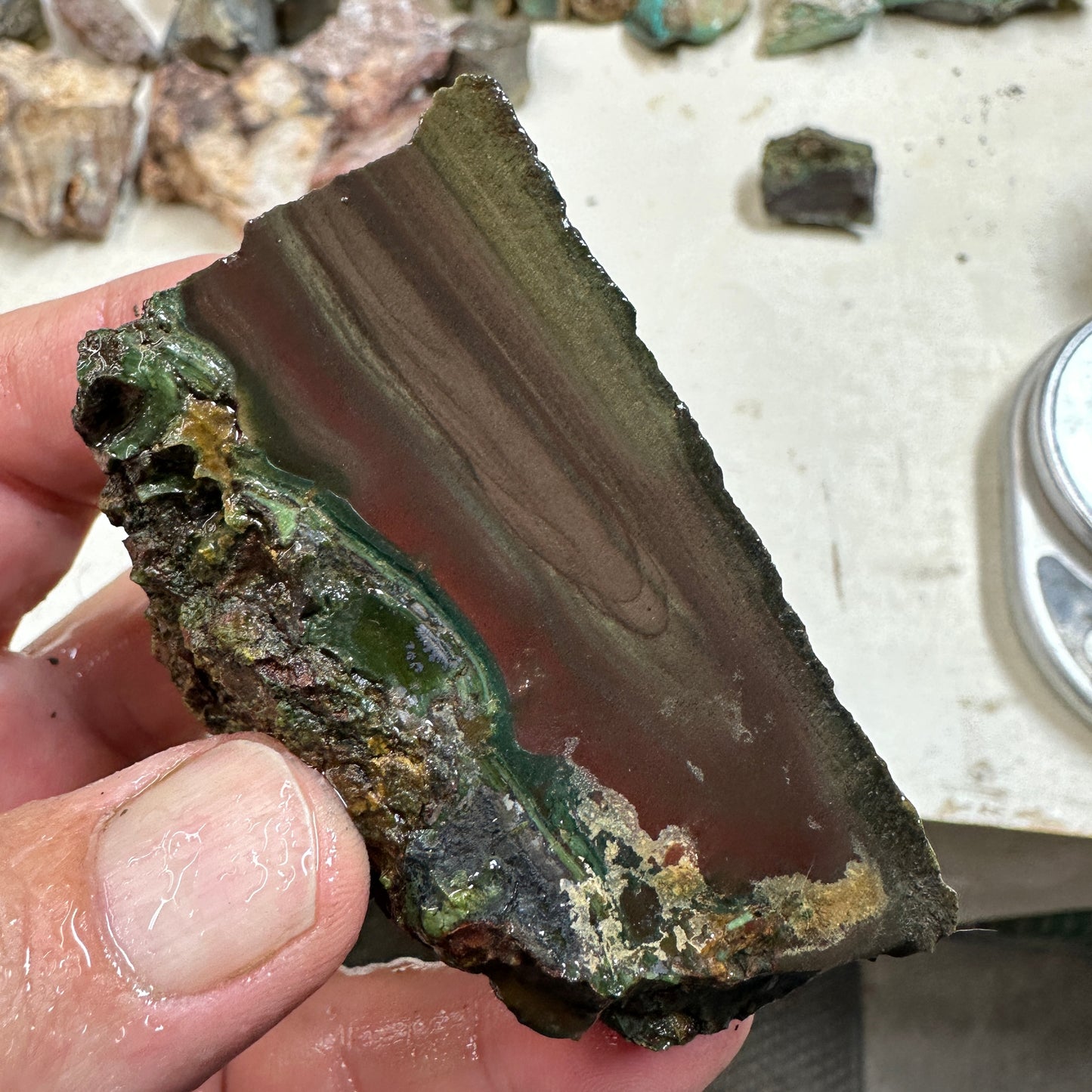 Orbed ECHO RIDGE JASPER Rough - 0.42 Pounds