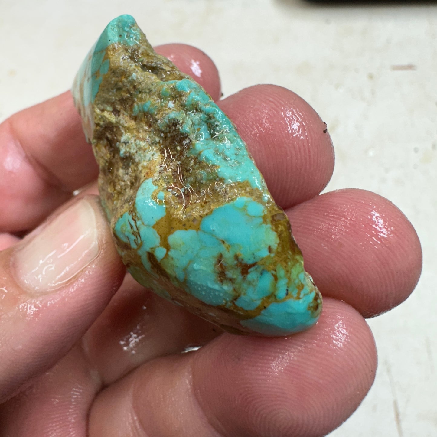 RISING PHOENIX Turquoise rough - 41.8 grams
