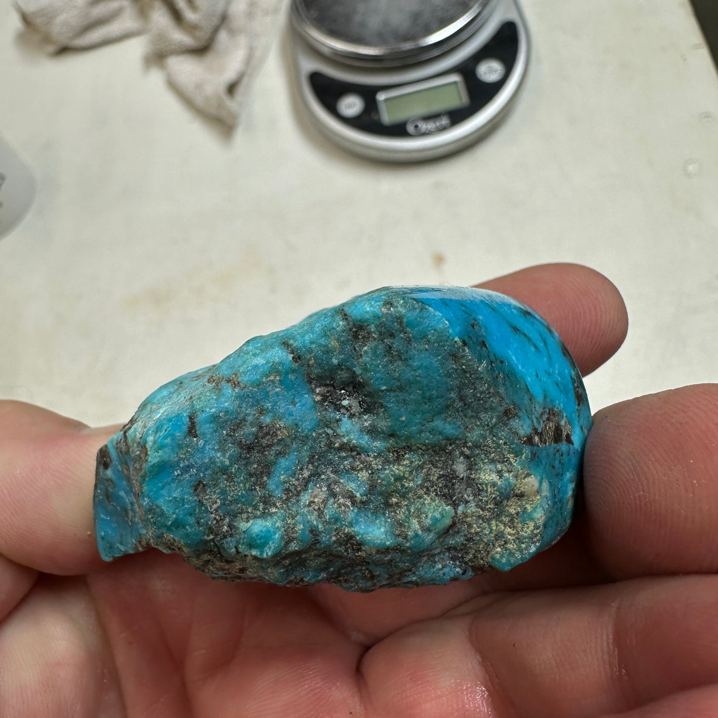 ITHACA PEAK Turquoise rough - 120 grams