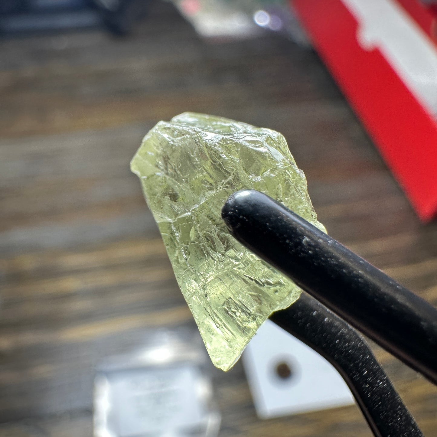 18.5ct GREEN DRAGON GARNET Facet Rough