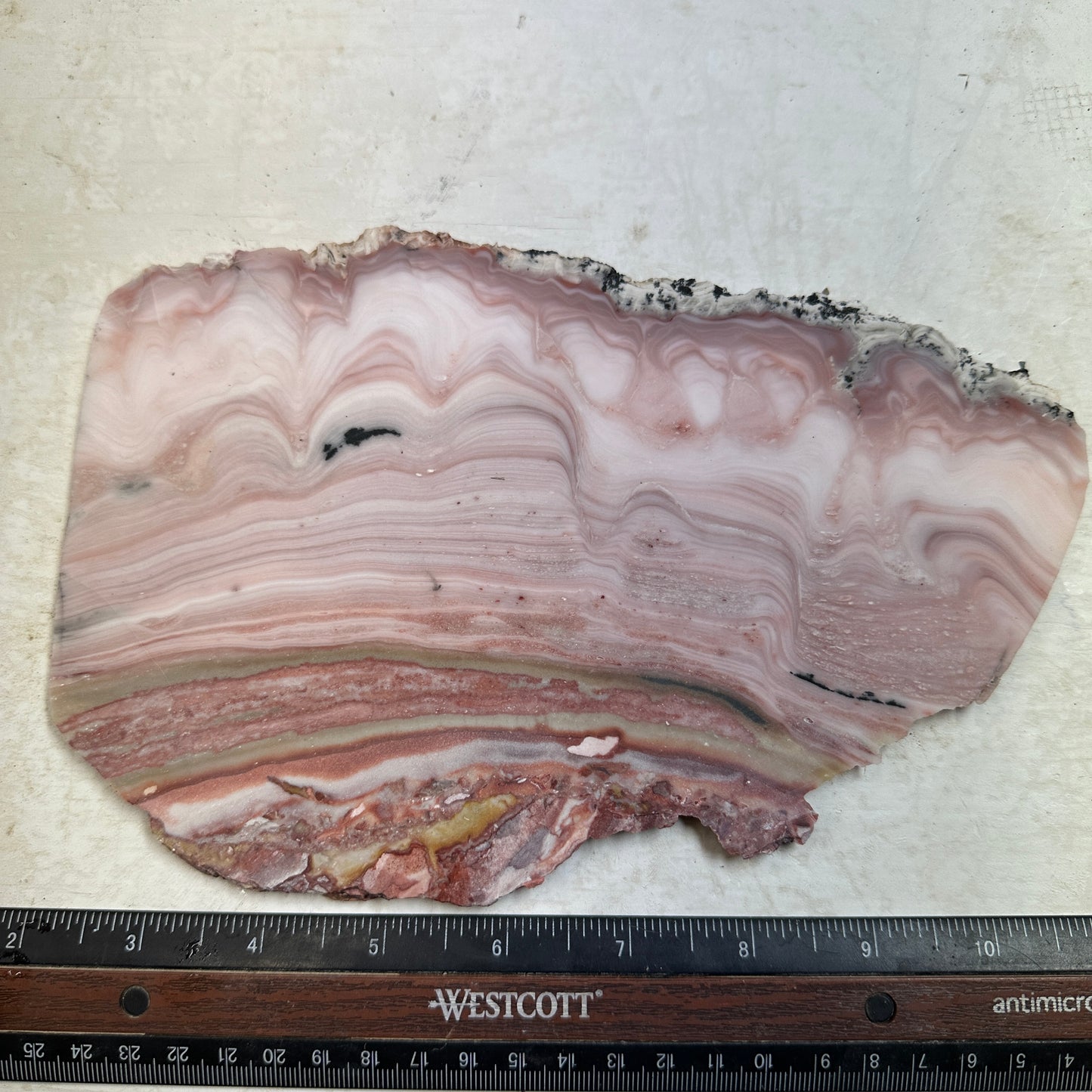 WINDY MOUNTAIN AGATE Slab - 398 grams