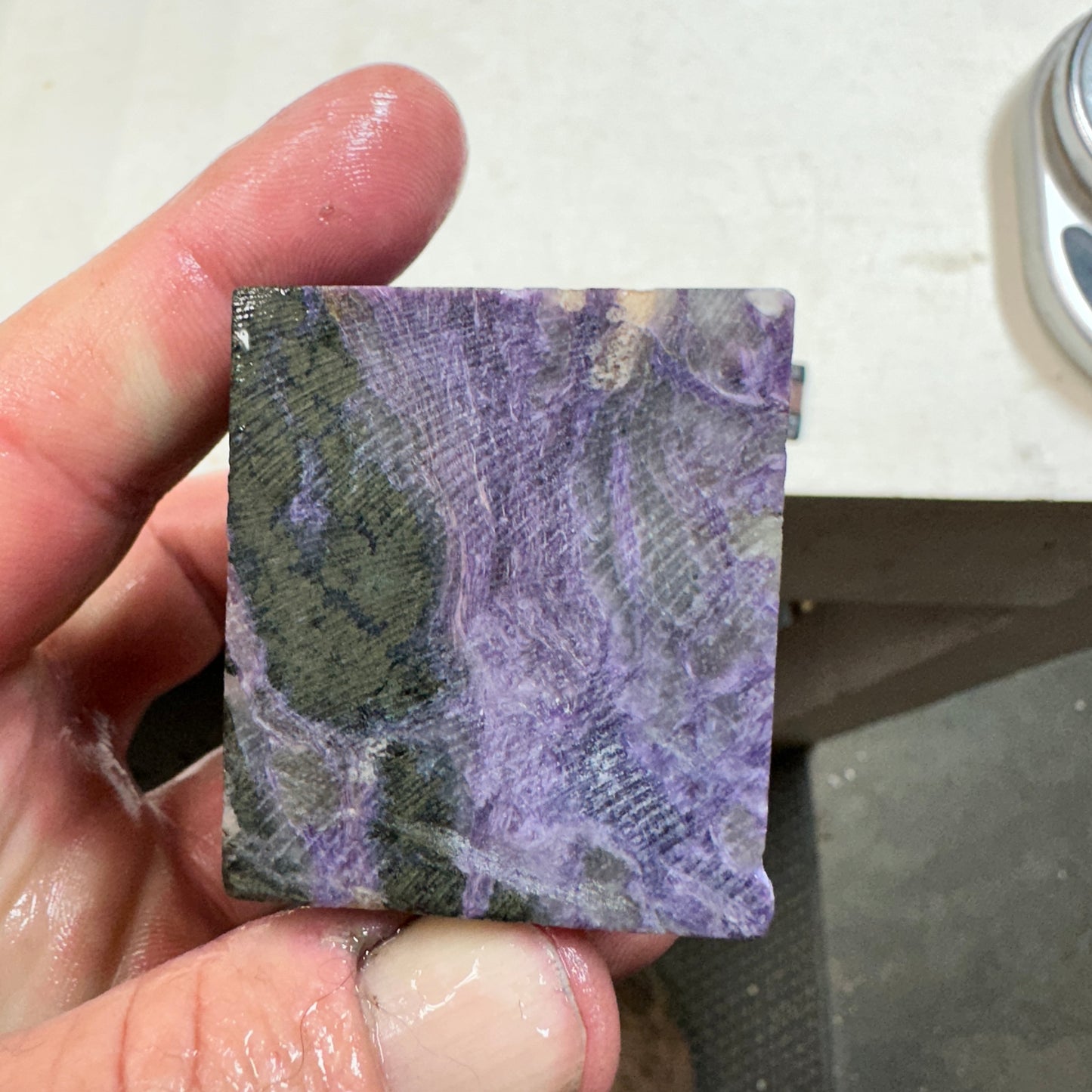 CHAROITE Blocked Rough - 0.64 Pounds