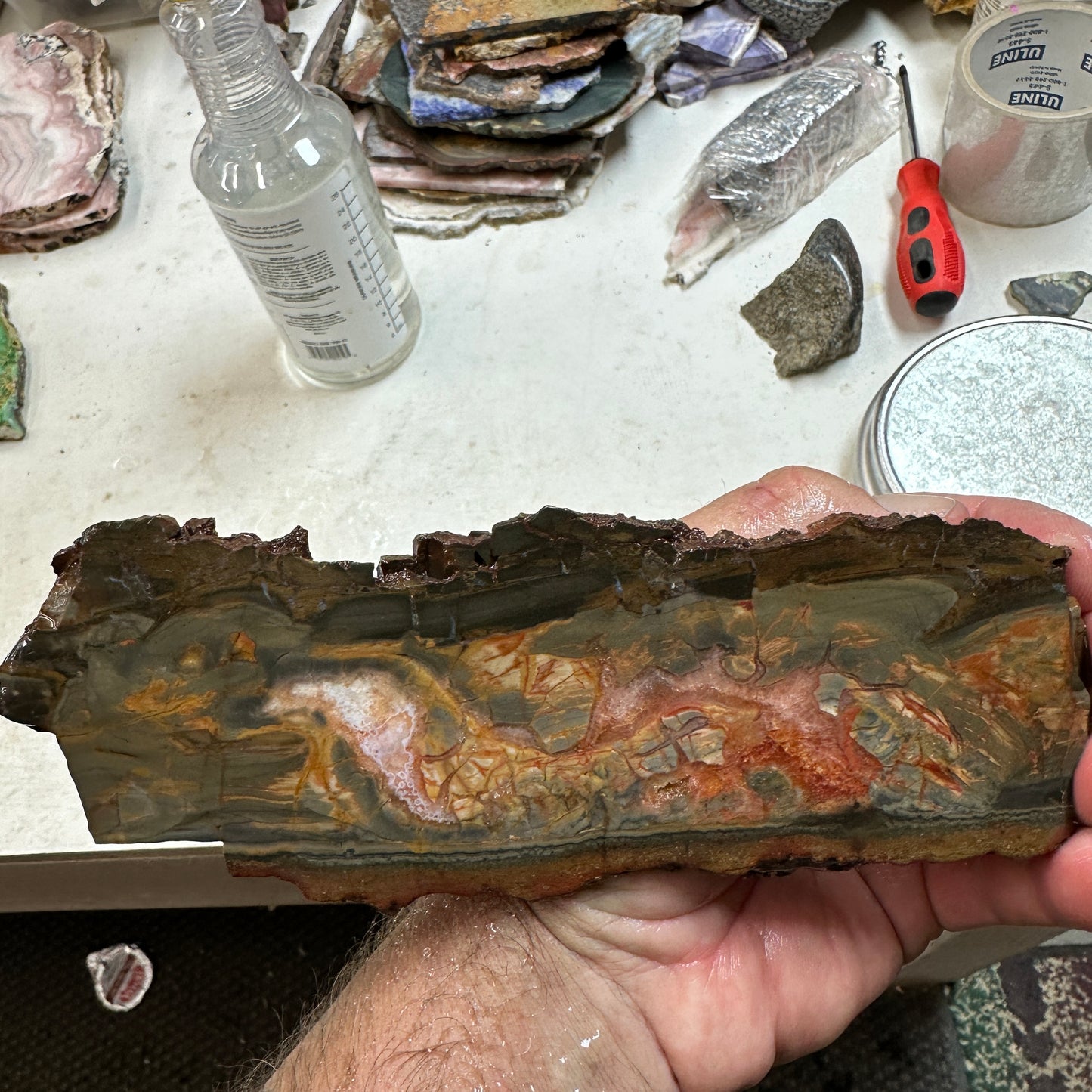 DRY CREEK JASPER Slab - 192 grams