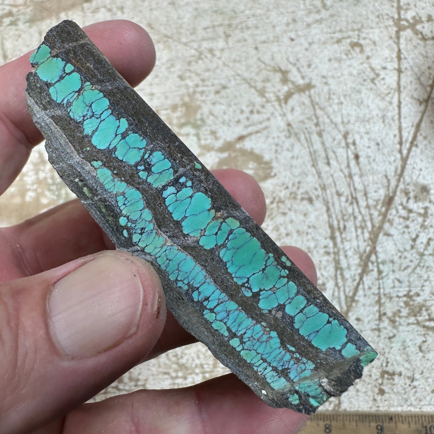 197 gram Hubei Turquoise rough