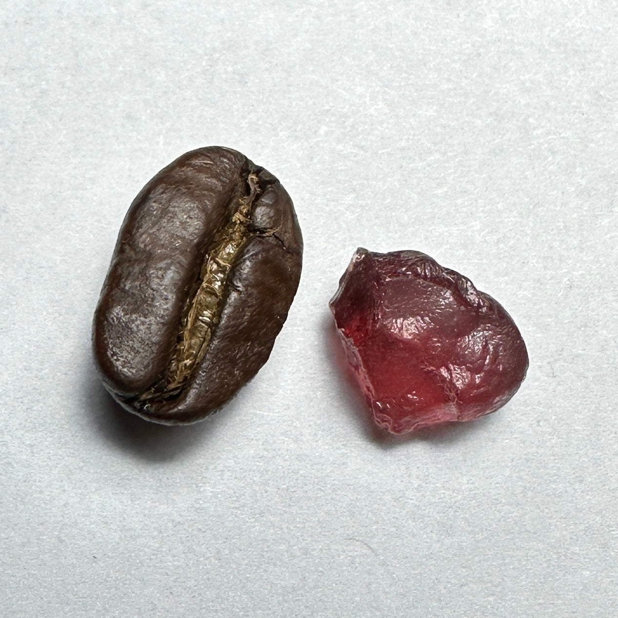 4.29ct MALAYA GARNET Facet Rough