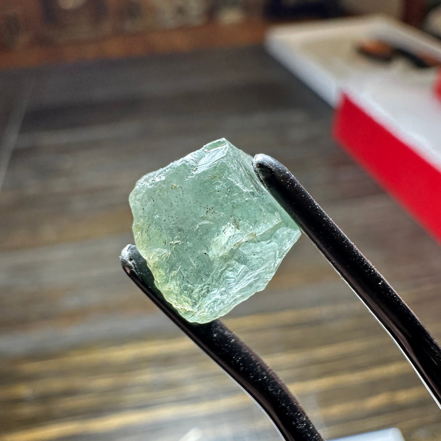 7.86ct Vanadium KORNERUPINE Facet Rough