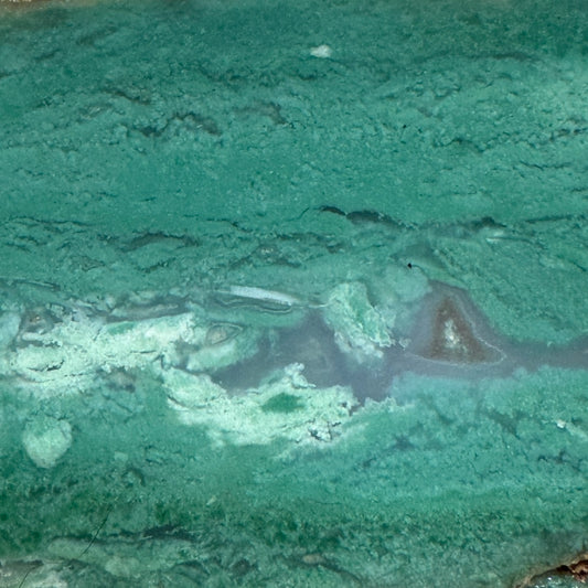 CHROME CHALCEDONY Slab - 97 grams